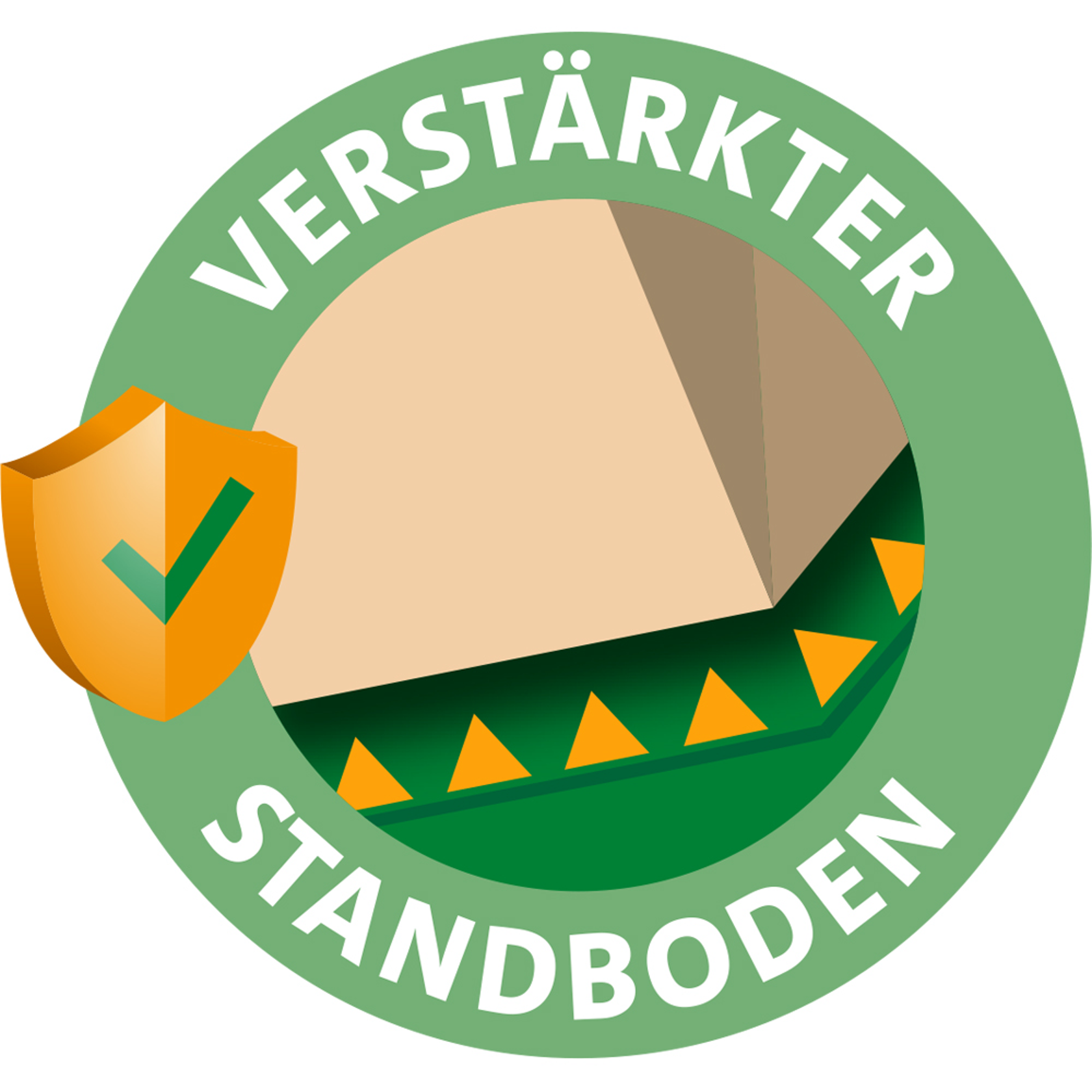 Icon: verstärkter Standboden