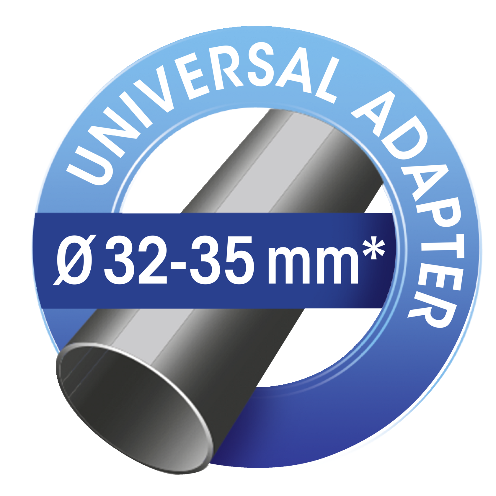 Universal-Adapter mit 32-35 mm Durchmesser