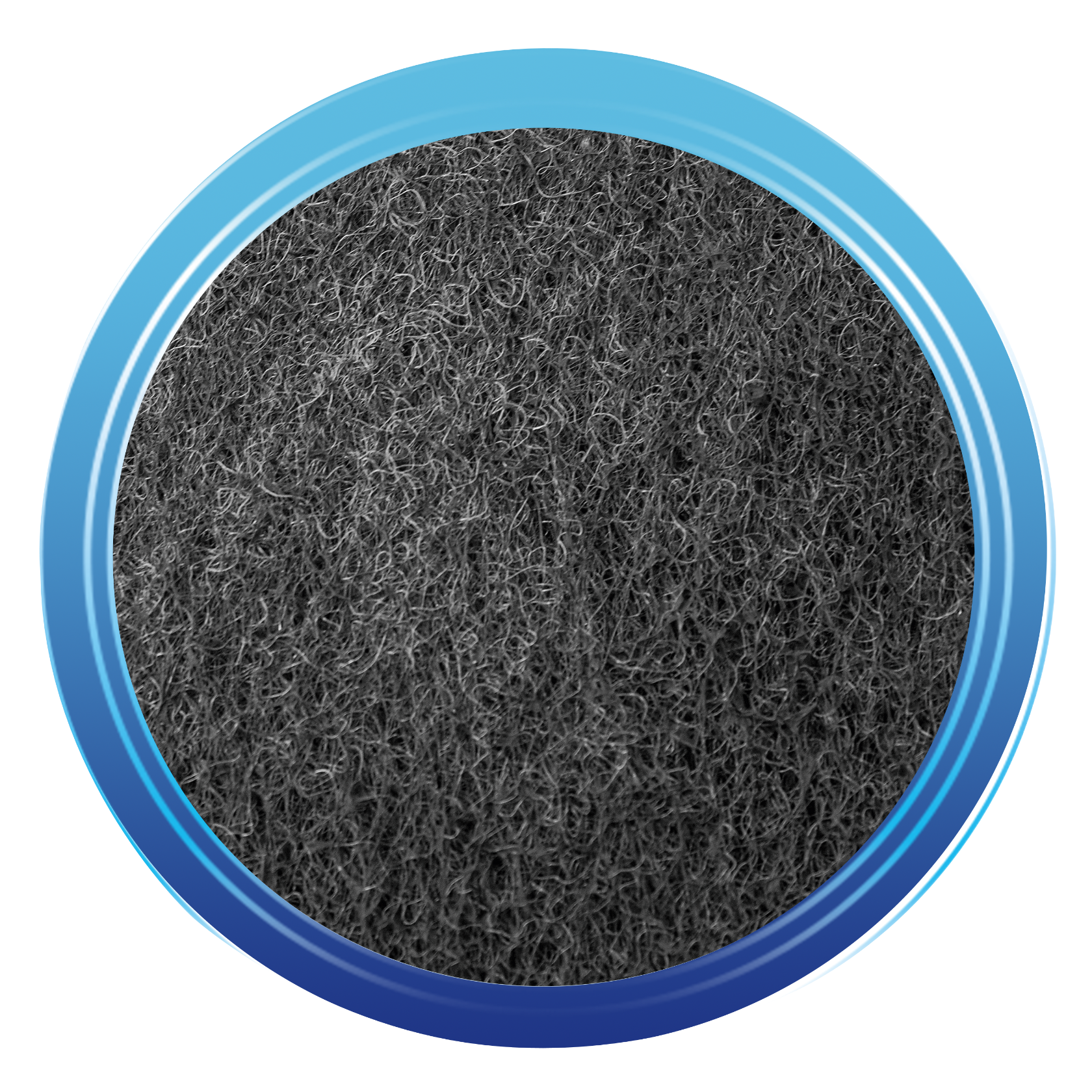 Material von Aktivkohlefilter