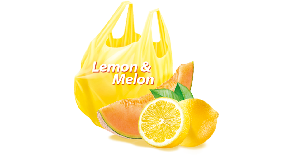 Scented bin liner Lemon-Melon Scented bin liner Lemon-Melon