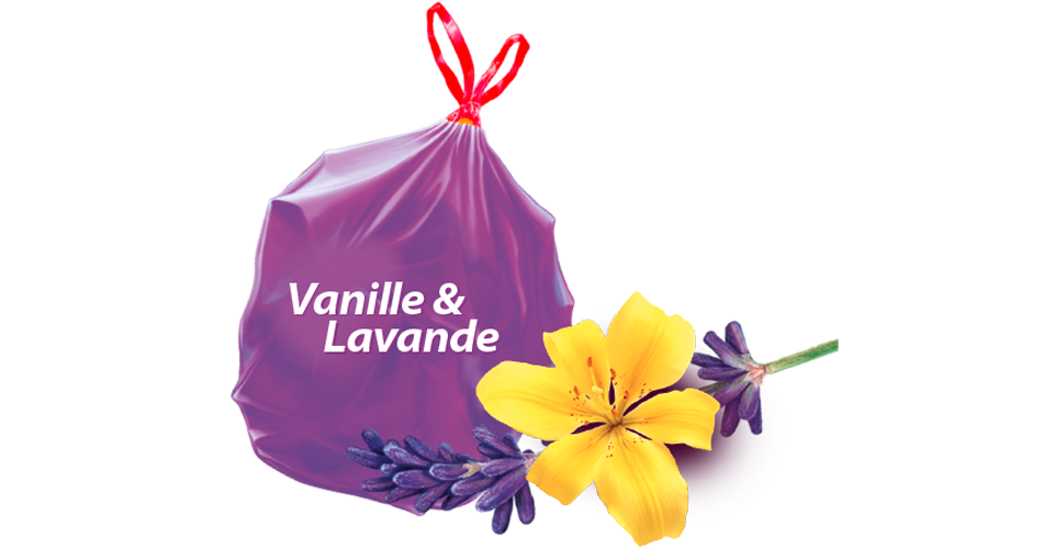 Scented bin liners Vanilla Lavender Scented bin liners Vanilla Lavender