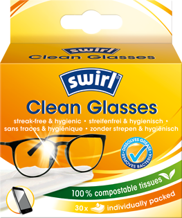 Clean Glasses lingettes pour lunettes