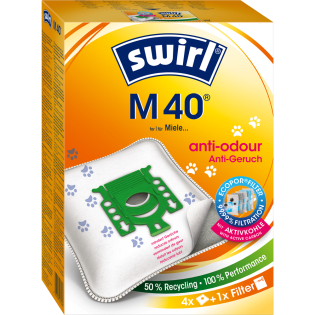 Swirl® EcoPor® Anti-Geruch Staubsaugerbeutel